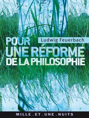 cover image of Pour une réforme de la philosophie